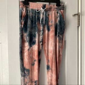Tie dye joggers